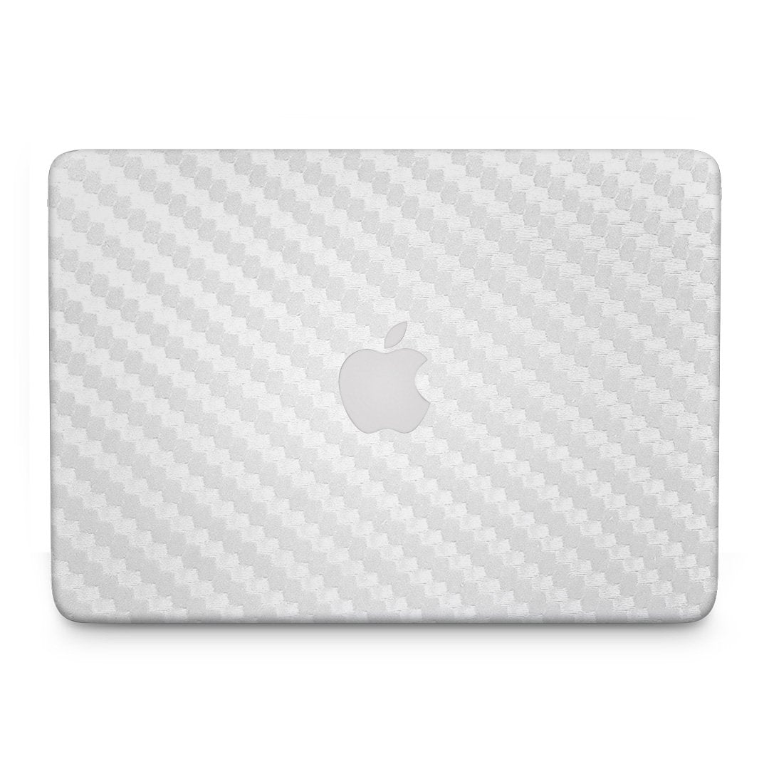 Carbon White - Macbook Skin
