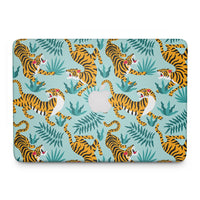 Thumbnail for Designer Blue Tigers - Macbook Skin