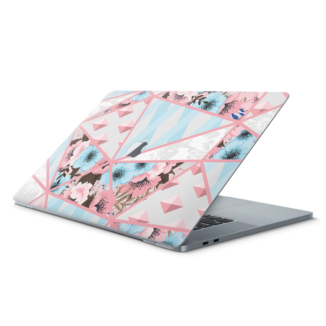 Patchwork Floral - Macbook Skin