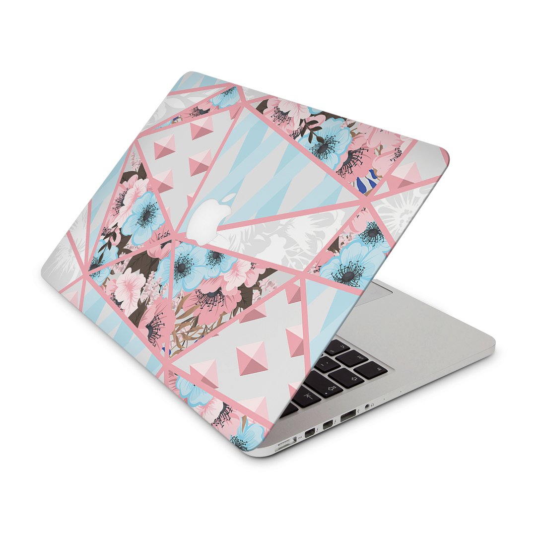Patchwork Floral - Macbook Skin