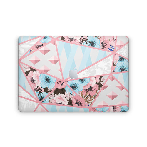 Patchwork Floral - Macbook Skin