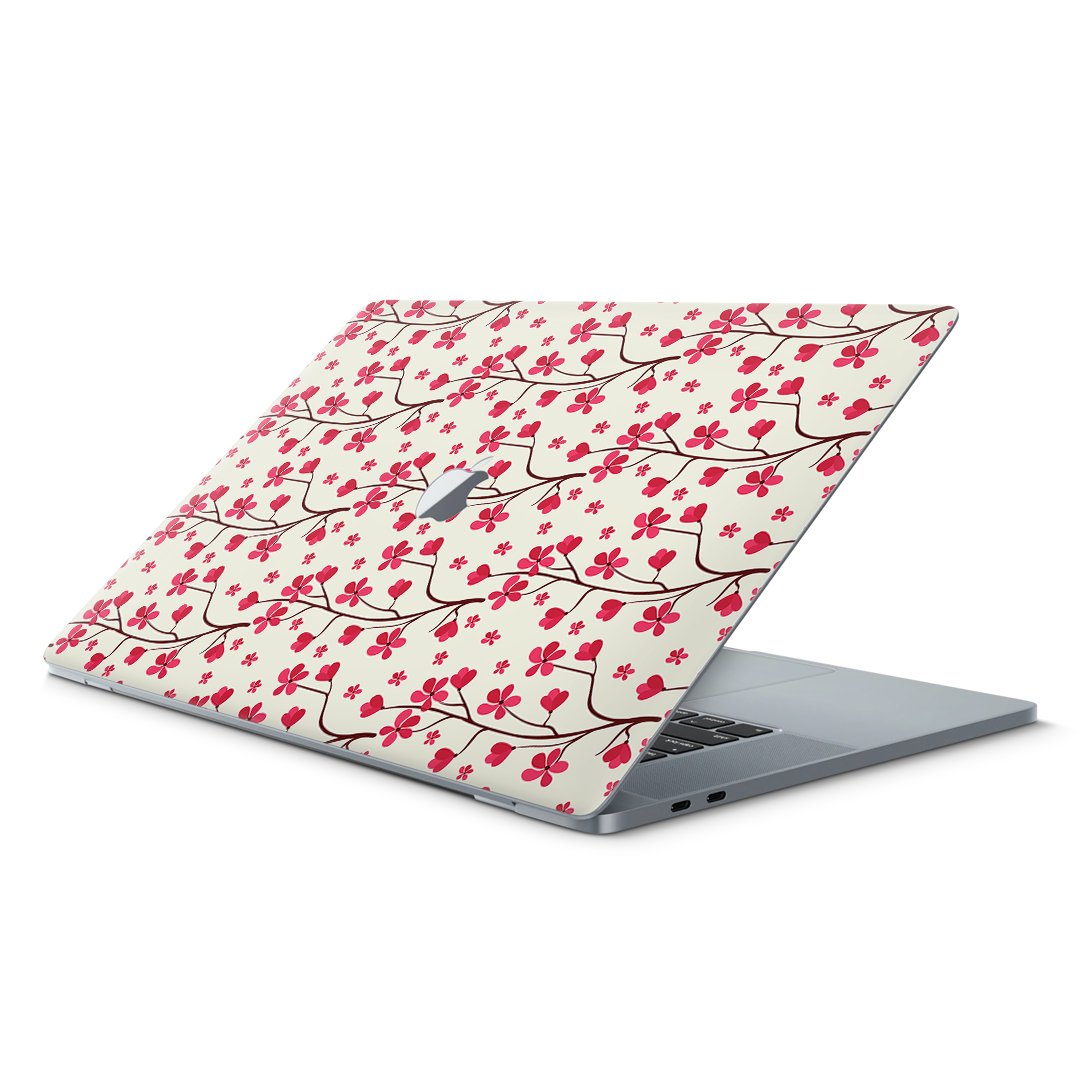 Flower Japanese - Macbook Skin
