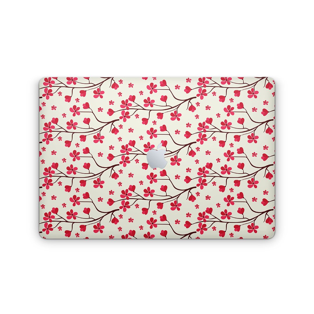 Flower Japanese - Macbook Skin