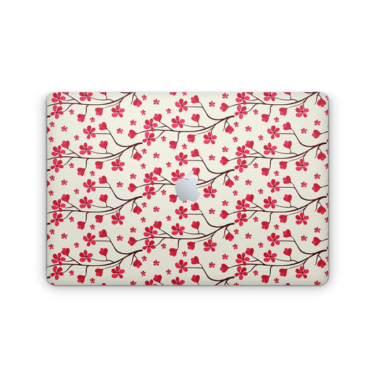 Flower Japanese - Macbook Skin
