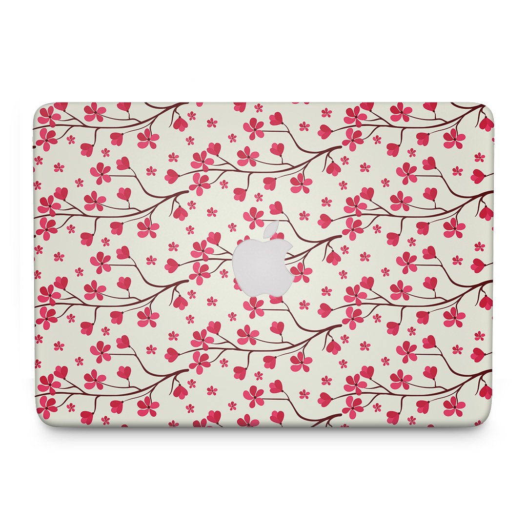 Flower Japanese - Macbook Skin