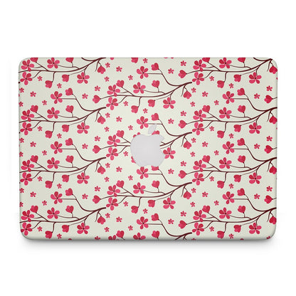 Flower Japanese - Macbook Skin