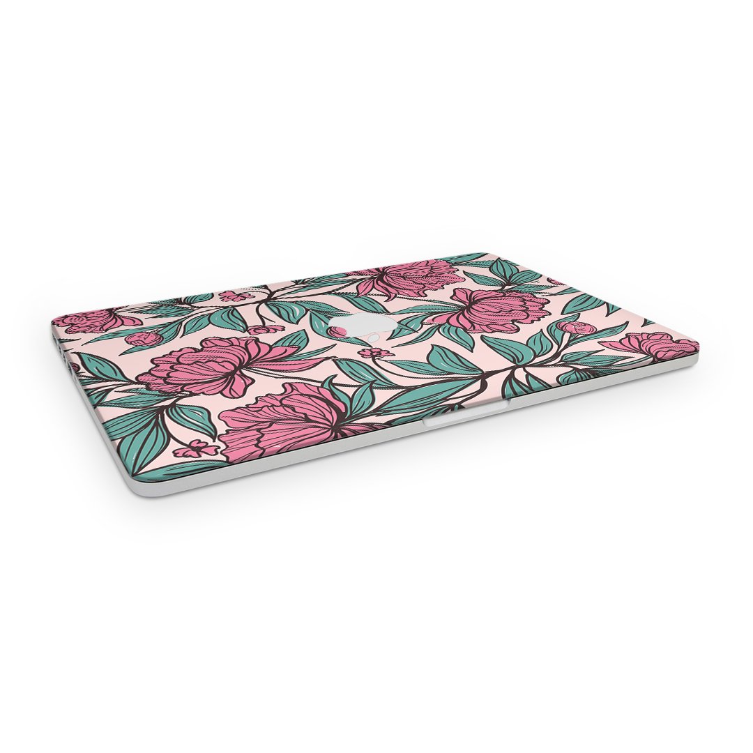 Flower Paint - Macbook Skin