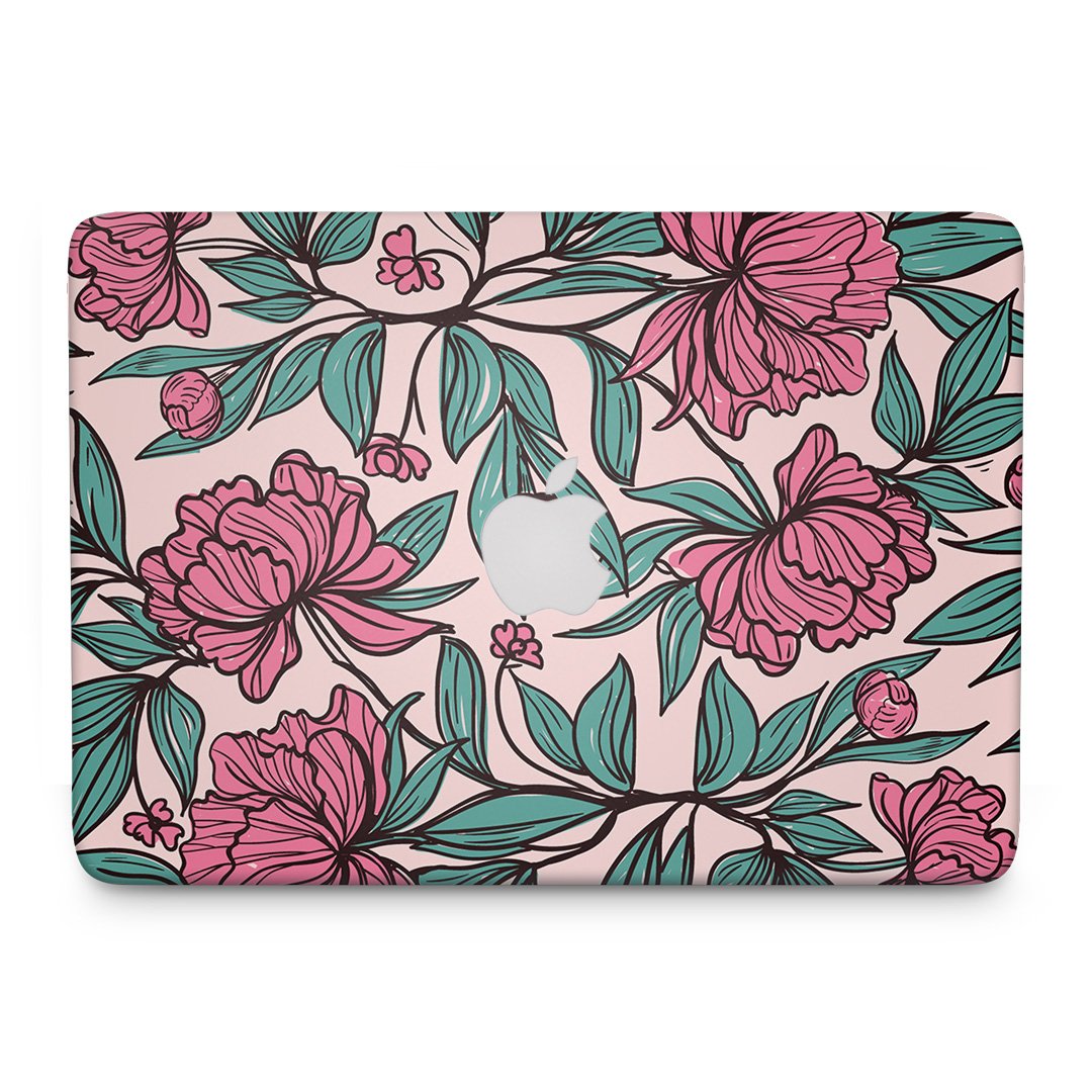 Flower Paint - Macbook Skin