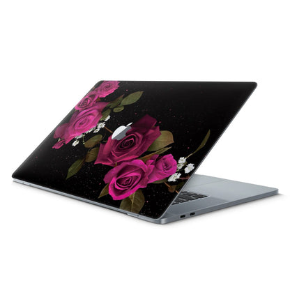 Flower Red Roses - Macbook Skin
