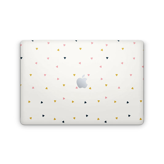 Triangles Minimal - Macbook Skin