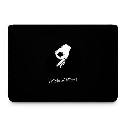 Text Fricking - Macbook Skin
