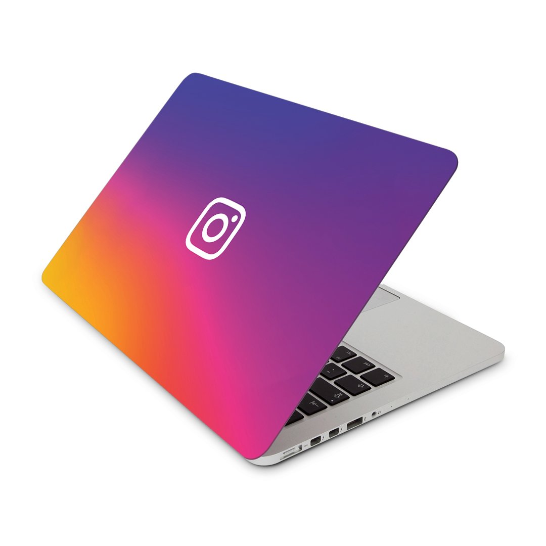 Text Insta - Macbook Skin