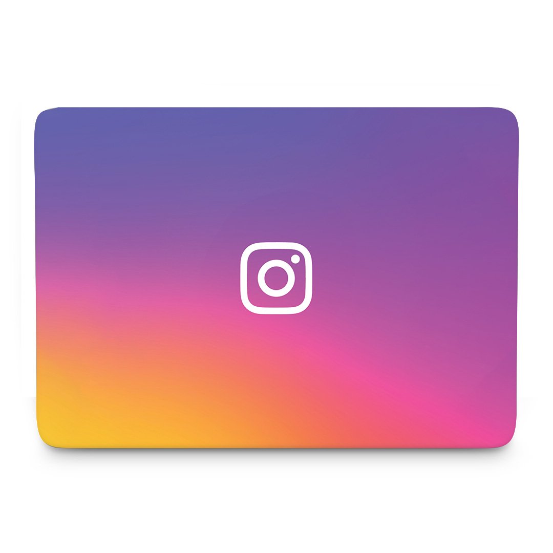Text Insta - Macbook Skin