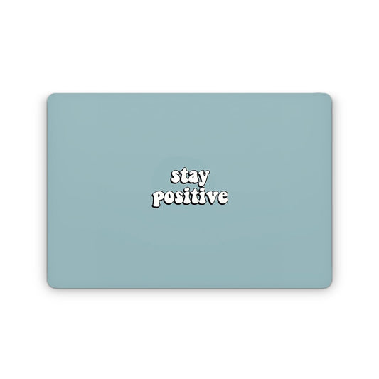 Text Positive - Macbook Skin