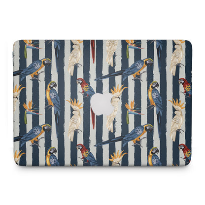 Blue Parrots Tropic - Macbook Skin