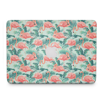 Flamingo Green Tropic - Macbook Skin