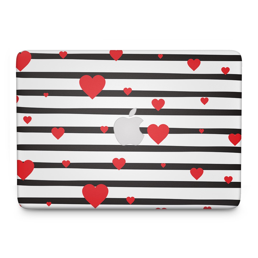 Valentine Stripes - Macbook Skin