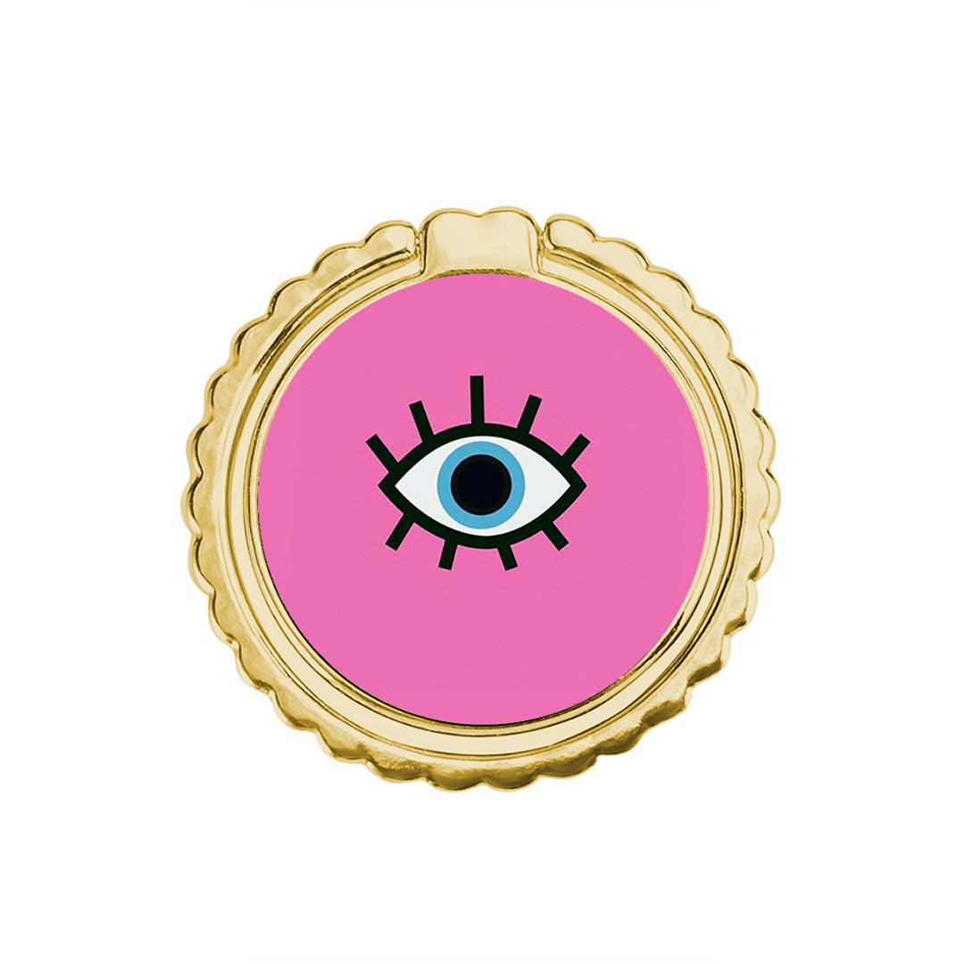 Blue Eye Pink - Μεταλλικό Δαχτυλίδι Κινητού