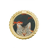 Thumbnail for Cat Goldfish - Μεταλλικό Δαχτυλίδι Κινητού