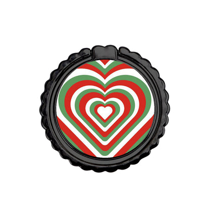 Christmas Hearts - Μεταλλικό Δαχτυλίδι Κινητού