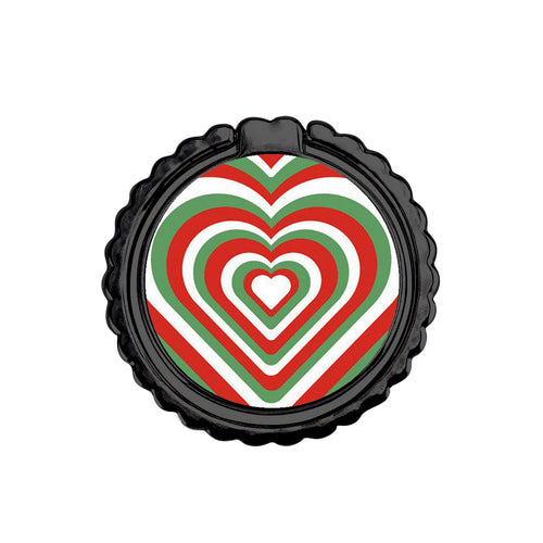 Christmas Hearts - Μεταλλικό Δαχτυλίδι Κινητού
