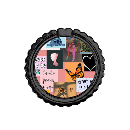 Collage Bitchin - Μεταλλικό Δαχτυλίδι Κινητού