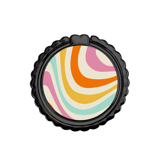 Colourful Waves - Μεταλλικό Δαχτυλίδι Κινητού