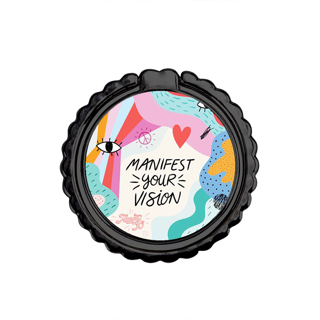 Manifest Your Vision - Μεταλλικό Δαχτυλίδι Κινητού