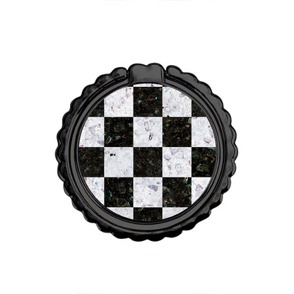 Marble Square Geometric - Μεταλλικό Δαχτυλίδι Κινητού