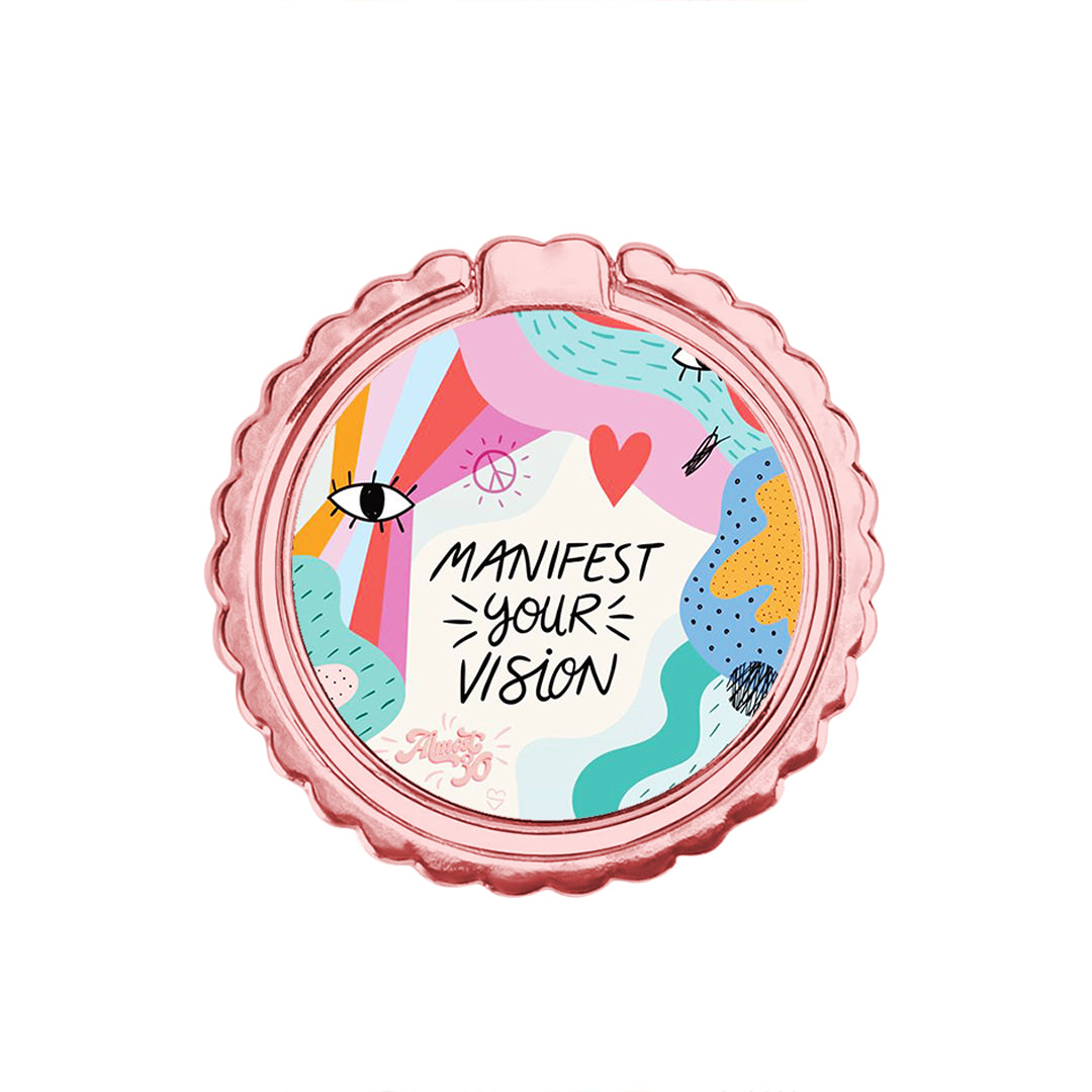 Manifest Your Vision - Μεταλλικό Δαχτυλίδι Κινητού