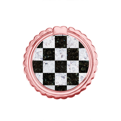 Marble Square Geometric - Μεταλλικό Δαχτυλίδι Κινητού