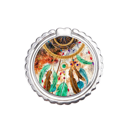 Boho DreamCatcher - Μεταλλικό Δαχτυλίδι Κινητού