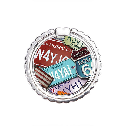 Car Plates - Μεταλλικό Δαχτυλίδι Κινητού