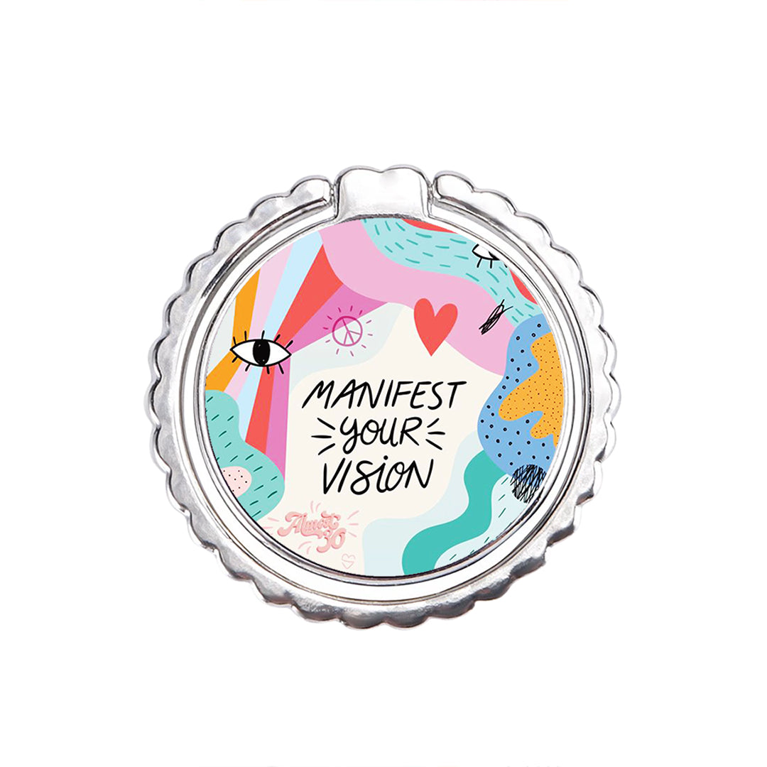 Manifest Your Vision - Μεταλλικό Δαχτυλίδι Κινητού