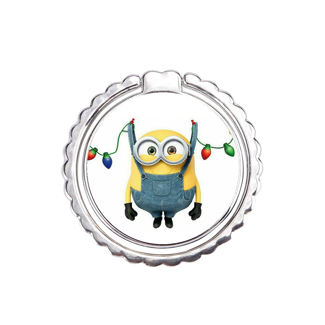 Xmas Minion Lights - Μεταλλικό Δαχτυλίδι Κινητού