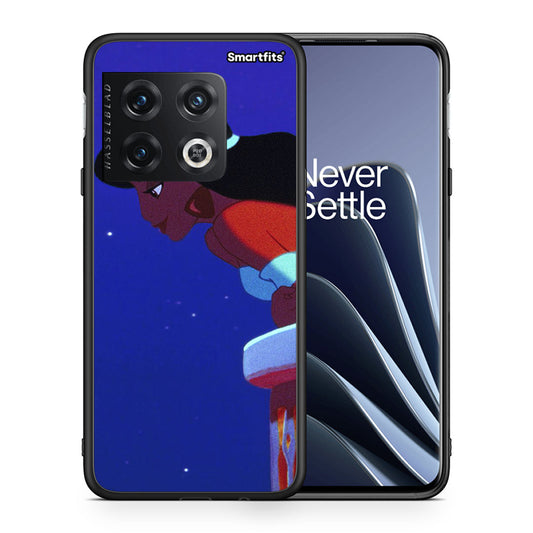 Θήκη OnePlus 10 Pro Alladin And Jasmine Love 2 από τη Smartfits με σχέδιο στο πίσω μέρος και μαύρο περίβλημα | OnePlus 10 Pro Alladin And Jasmine Love 2 case with colorful back and black bezels