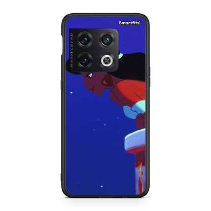 OnePlus 10 Pro Alladin And Jasmine Love 2 θήκη από τη Smartfits με σχέδιο στο πίσω μέρος και μαύρο περίβλημα | Smartphone case with colorful back and black bezels by Smartfits