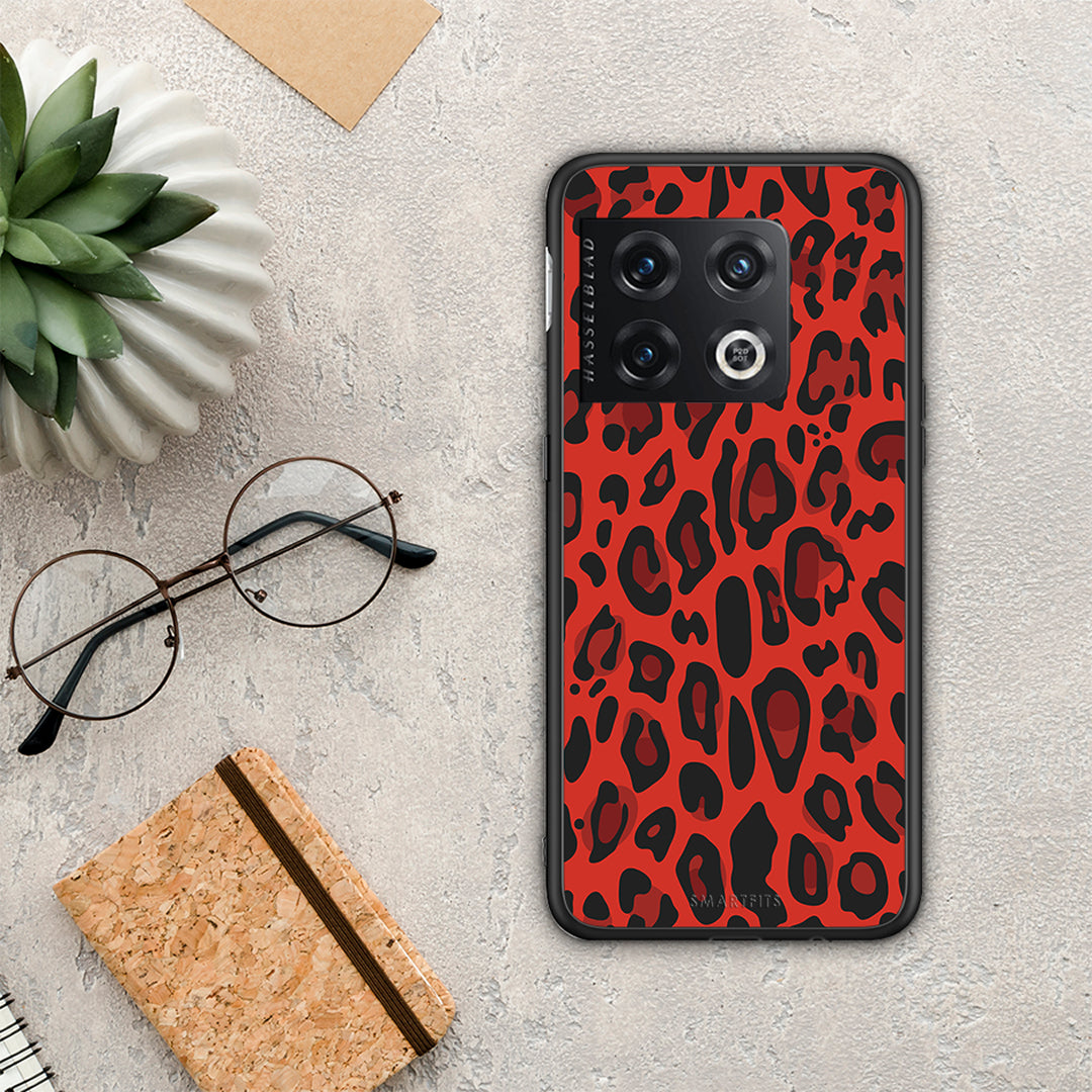 Animal Red Leopard - OnePlus 10 Pro θήκη