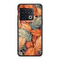 Thumbnail for OnePlus 10 Pro Autumn Leaves θήκη από τη Smartfits με σχέδιο στο πίσω μέρος και μαύρο περίβλημα | Smartphone case with colorful back and black bezels by Smartfits
