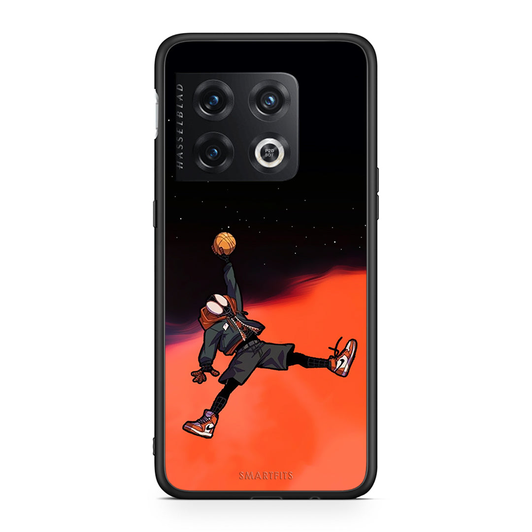 OnePlus 10 Pro Basketball Hero θήκη από τη Smartfits με σχέδιο στο πίσω μέρος και μαύρο περίβλημα | Smartphone case with colorful back and black bezels by Smartfits