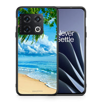 Thumbnail for Θήκη OnePlus 10 Pro Beautiful Beach από τη Smartfits με σχέδιο στο πίσω μέρος και μαύρο περίβλημα | OnePlus 10 Pro Beautiful Beach case with colorful back and black bezels