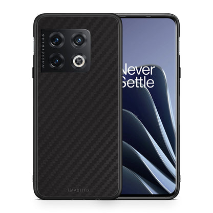 Θήκη OnePlus 10 Pro Carbon Black από τη Smartfits με σχέδιο στο πίσω μέρος και μαύρο περίβλημα | OnePlus 10 Pro Carbon Black case with colorful back and black bezels