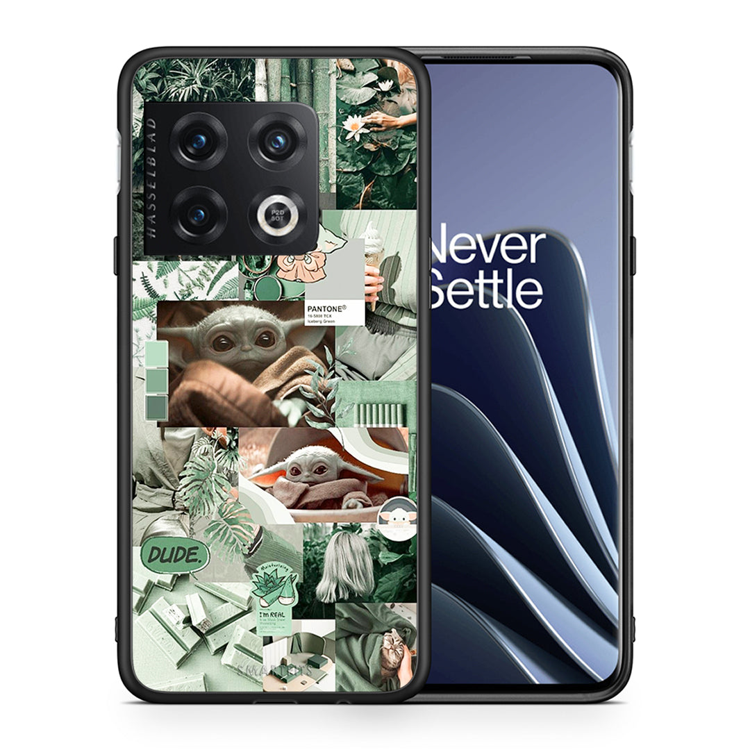 Θήκη Αγίου Βαλεντίνου OnePlus 10 Pro Collage Dude από τη Smartfits με σχέδιο στο πίσω μέρος και μαύρο περίβλημα | OnePlus 10 Pro Collage Dude case with colorful back and black bezels