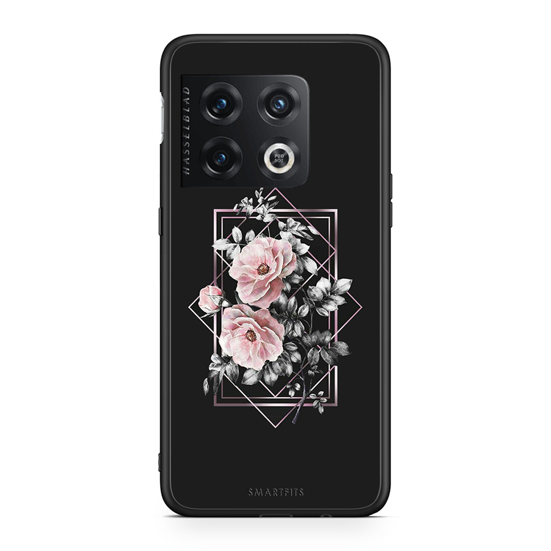 4 - OnePlus 10 Pro Frame Flower case, cover, bumper