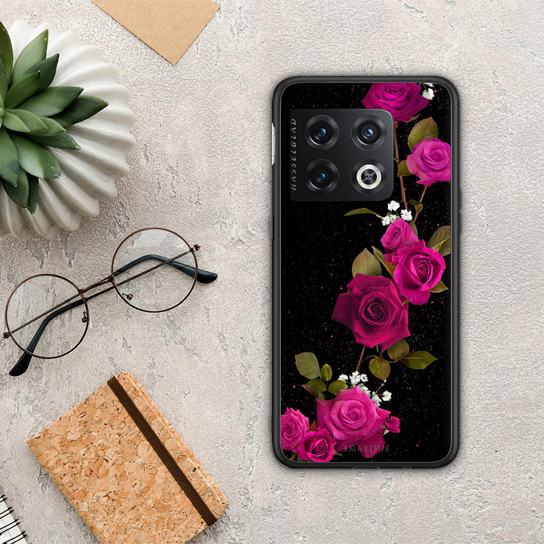 Flower Red Roses - OnePlus 10 Pro θήκη