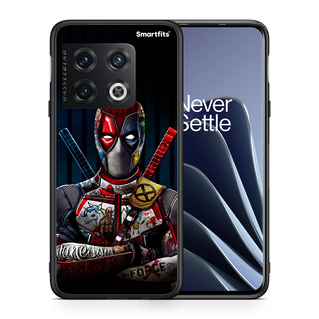 Θήκη OnePlus 10 Pro Funny Guy από τη Smartfits με σχέδιο στο πίσω μέρος και μαύρο περίβλημα | OnePlus 10 Pro Funny Guy case with colorful back and black bezels