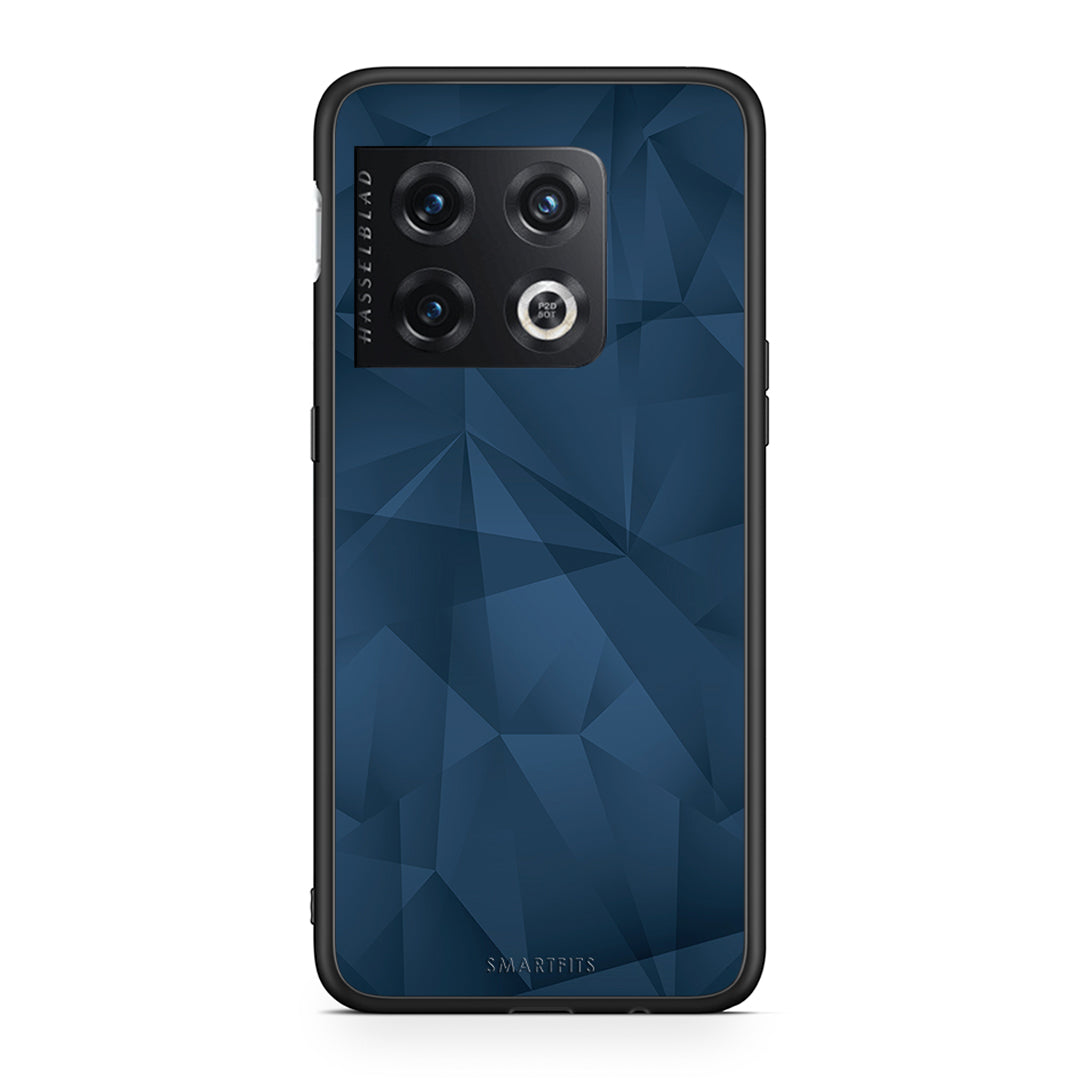 39 - OnePlus 10 Pro Blue Abstract Geometric case, cover, bumper