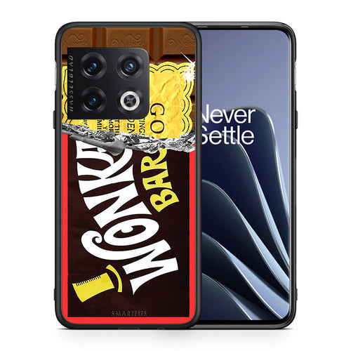 Θήκη OnePlus 10 Pro Golden Ticket από τη Smartfits με σχέδιο στο πίσω μέρος και μαύρο περίβλημα | OnePlus 10 Pro Golden Ticket case with colorful back and black bezels