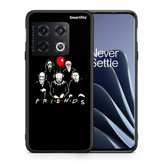 Θήκη OnePlus 10 Pro Halloween Friends από τη Smartfits με σχέδιο στο πίσω μέρος και μαύρο περίβλημα | OnePlus 10 Pro Halloween Friends case with colorful back and black bezels