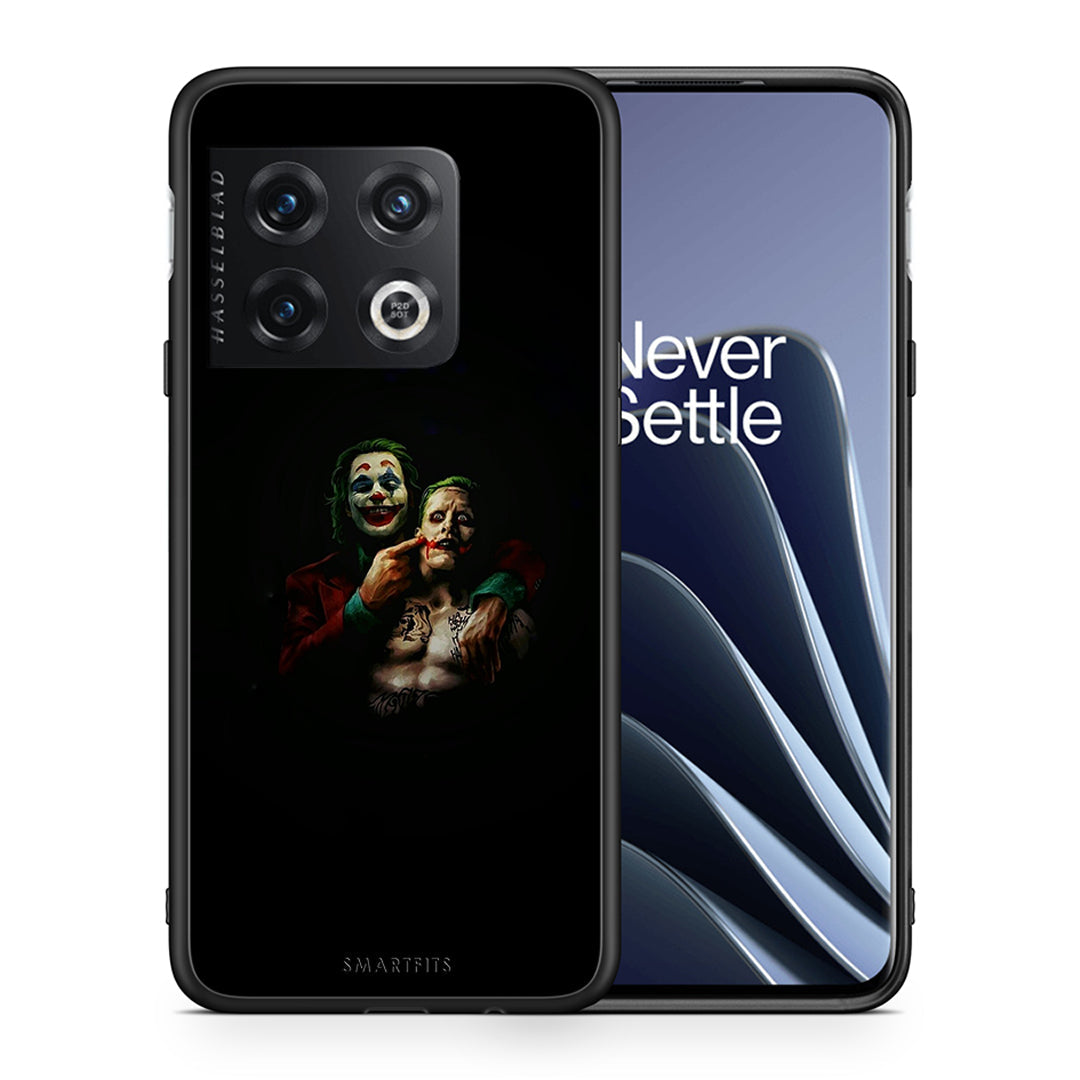 Θήκη OnePlus 10 Pro Clown Hero από τη Smartfits με σχέδιο στο πίσω μέρος και μαύρο περίβλημα | OnePlus 10 Pro Clown Hero case with colorful back and black bezels